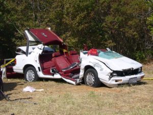 accidente automovilístico