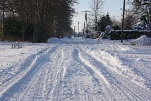 carretera helada
