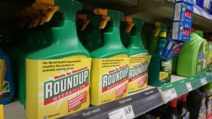 Roundup Weed Killer on Shelf