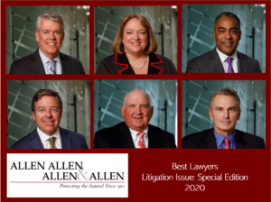 Six Best Litigators at Allen and Allen