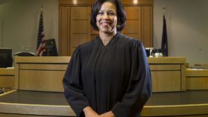 Angela Roberts: 1st Black female judge in Virginia, (1990)