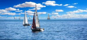 sailing boats