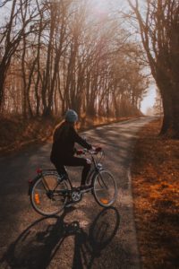 sendero para bicicletas