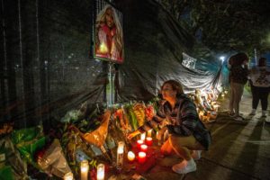 Memorial fuera de Astroworld