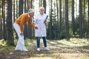 man permanently scarred and limping from accident