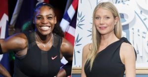 Serena Williams and Gwenyth Paltrow