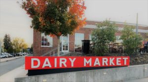 el mercado lácteo en Charlottesville