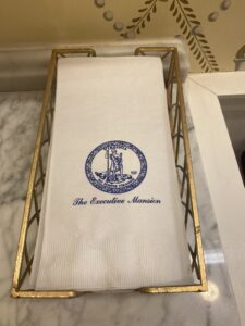 governor's napkins