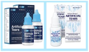 EzriCare and Delsam artifical tears recall