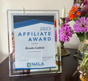 NALA Award for Brooks Godwin