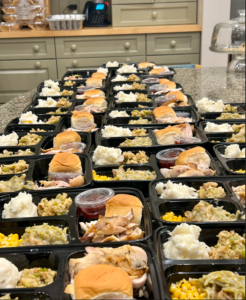 Thanksgiving meal prep
