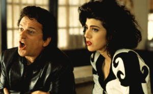 Joe Pesci y Marisa Tomei en Mi primo Vinny