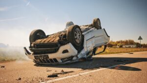 Tipos de accidentes automovilísticos I Accidentes por vuelco