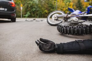 accidente de motocicleta