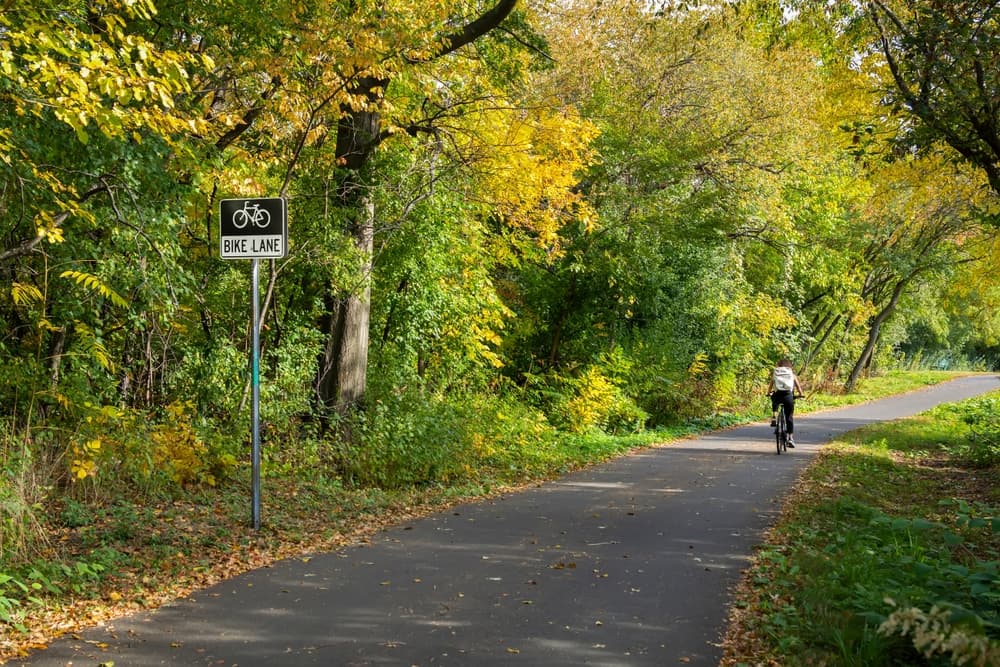 Bike Lane Lowdown Fall Line Trail Allen and Allen