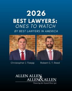 Allen & Allen Attorneys recognized as 2026 Best Lawyers: Ones to Watch in America