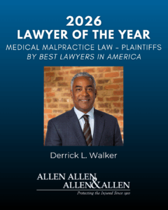 Attorney Derrick Walker recognized as 2026 Lawyer of the Year Medical Malpractice Law - Plaintiffs by Best Lawyers in America