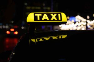 Taxi sign