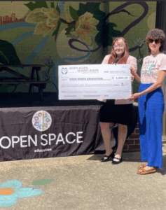 Allen & Allen Cares check presentation to Open Space Education